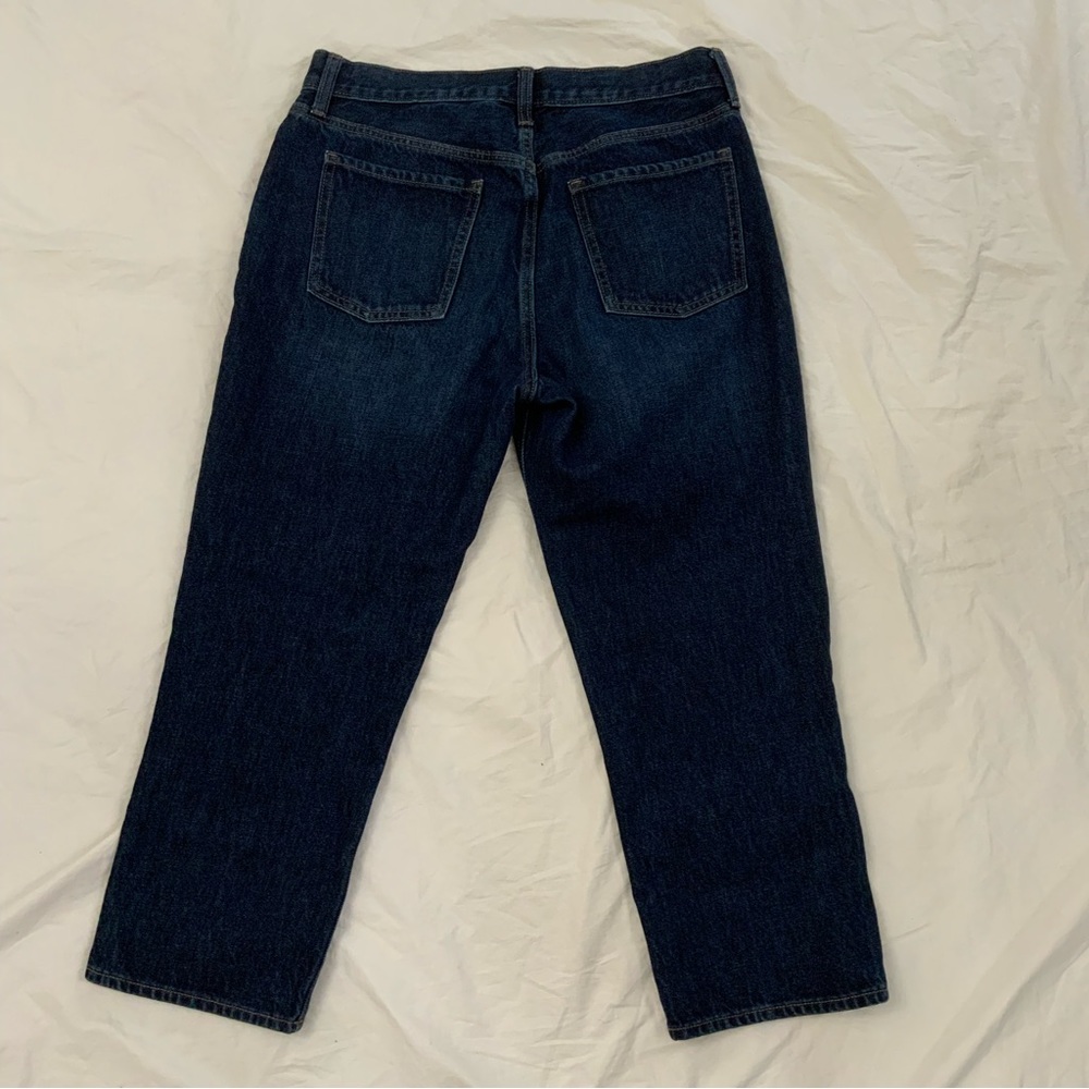 Old Navy Jeans High Rise Slouchy Straight Secret Slim Pockets Size 10 Button Fly - Picture 14 of 15